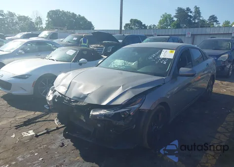 2021 Hyundai Elantra Sel из США, поврежденный, VIN KMHLM4AG1MU140346